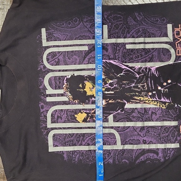 Vintage 1985 Prince and the Revolution Shirt World Tour Size M Single Stitch - Picture 8 of 9